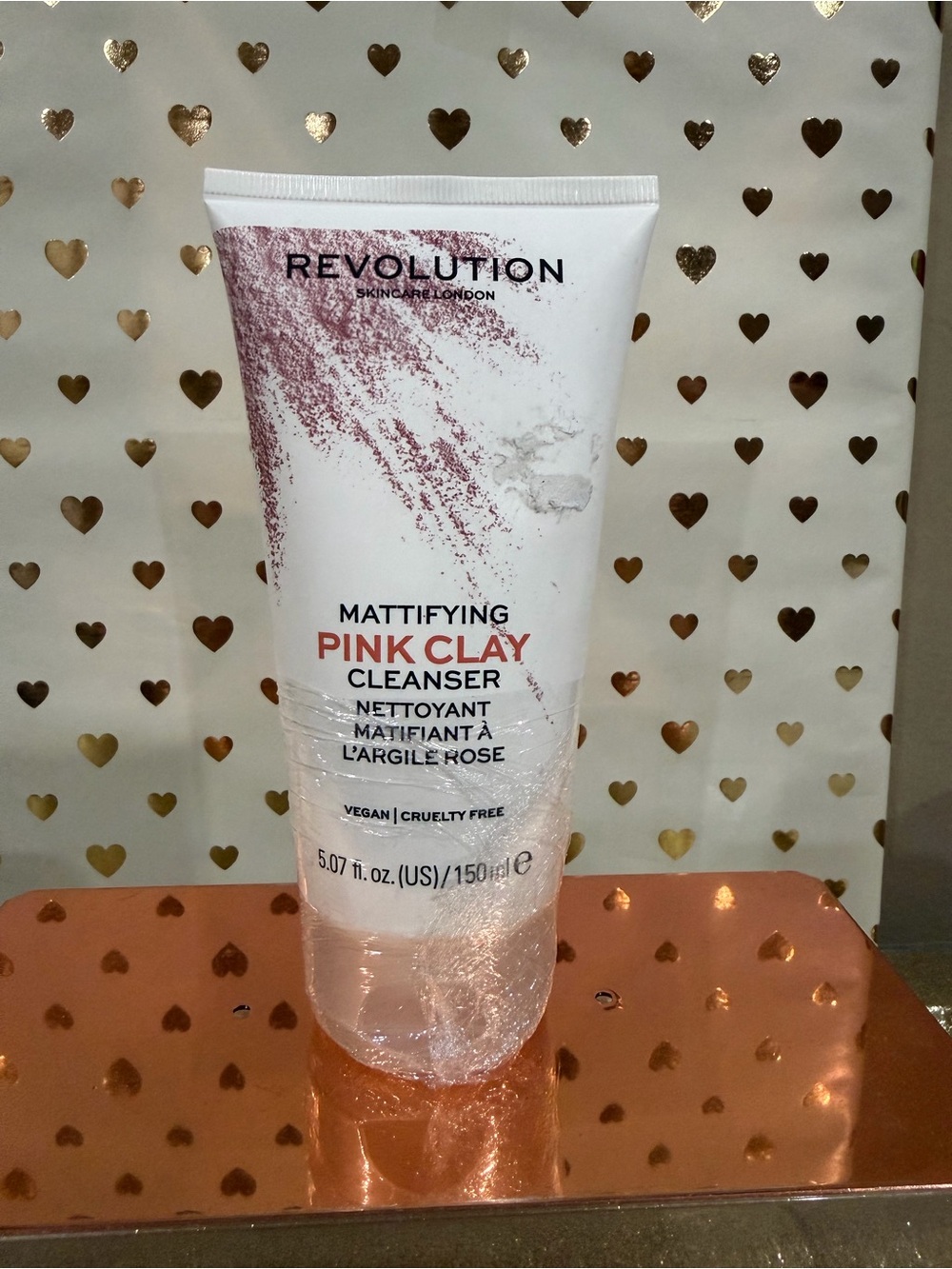 (NEW) Revolution Skincare London Mattifying Pink Clay Cleanser 5.07 oz
